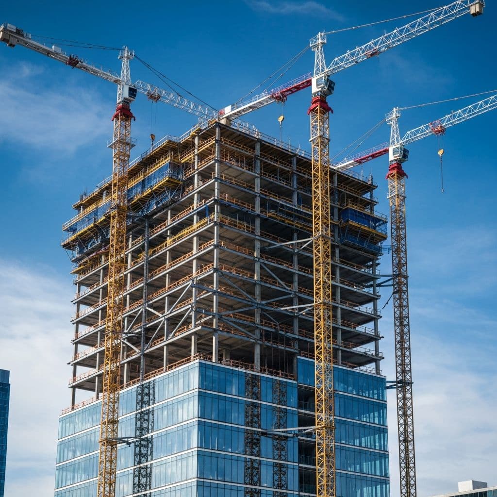 Commercial building construction