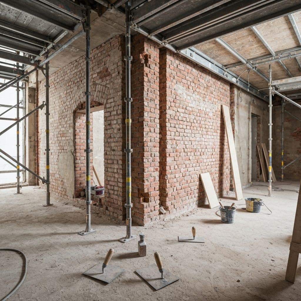 Building renovation works